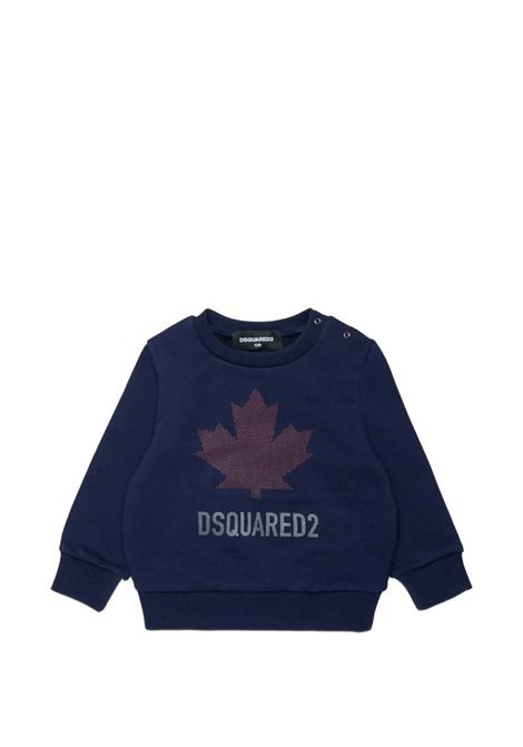 Felpa con logo DSQUARED2 JUNIOR | DQ3503 D0AJ6DQ864